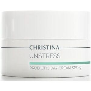 CHRISTINA Unstress Probiotic Day Cream SPF 12 - Дневной крем с пробиотическим действием SPF 15, 50 ml