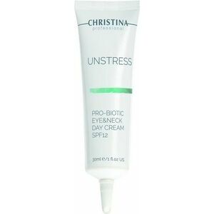 CHRISTINA Unstress Probiotic Eye and Neck Day Cream SPF 12, 30ml