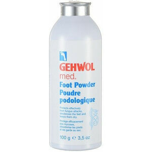 Dezinficējošs pūderis pēdām GEHWOL MED Foot Powder Poudre podologique, pretsēnīšu - 100 g