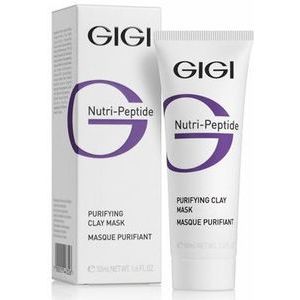 Gigi NUTRI-PEPTIDE Purifying Clay Mask - Пептидная очищающая глиняная маска для жирной кожи, 50ml