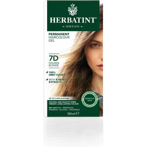 Herbatint Permanent HAIRCOLOUR Gel - Golden Blonde, 150 ml / Краситель для волос