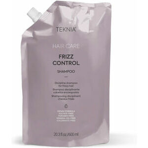 Lakme Teknia Frizz Control Shampoo Refill - Выравнивающий шампунь для вьющихся волос, 600ml