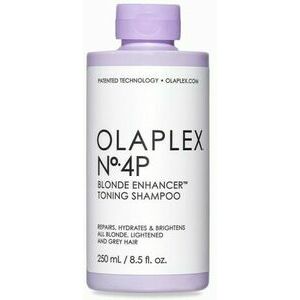 OLAPLEX No. 4P Blonde Enhancer Toning Shampoo - Тонирующий фиолетовый шампунь, 250ml