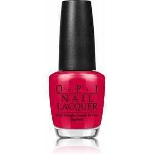 OPI nail lacquer (15ml) - nail polish color  California Raspberry (NLL54)