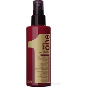 UniqOne - Несмываемый ухаживающий спрей-кондиционер для волос, 150 ml