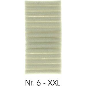 Wimpernwelle  EYELASH ROLLS, 14pcs.,  skropstu rullīši, 14gab., izmērs 6 -2x īpaši lieli-XXL