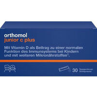 Orthomol Junior C plus Dry Granules (N7 / N30) - Комбинация питательных веществ, необходимых для роста и развития ребенка