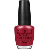 OPI nail lacquer (15ml) - nail polish color  Got the Blues for Red (NLW52)