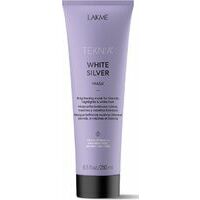 Lakme TEKNIA White Silver Mask - Осветляющая маска для светлых, мелированных и белых волос (250ml/1000ml)