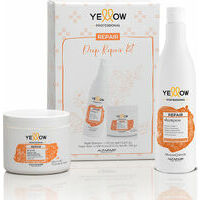 Yellow Repair restorative kit for damaged or bleached hair