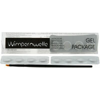 Wimpernwelle GEL set - SINGLE DOSE: 24 x 0,25 ml Gel 1, 24 x 0,25 ml Gel 2, 1 x Brush - for Wimpernwelle Lash Lifting treatment