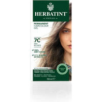 Herbatint Permanent HAIRCOLOUR Gel - Ash Blonde, 150 ml / Краситель для волос