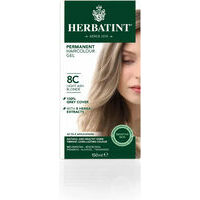 Herbatint Permanent HAIRCOLOUR Gel - Lt Ash Blonde, 150 ml / Matu krāsa Gaiši pelēkblonds