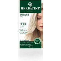 Herbatint Permanent HAIRCOLOUR Gel - Platinum Blonde, 150 ml / Краситель для волос