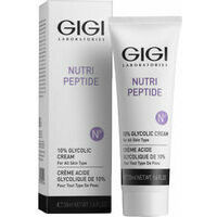 GIGI NUTRI PEPTIDE 10% GLYCOLIC CREAM - Крем ночной с 10% гликолиевой кислотой для всех тип кожи, 50ml