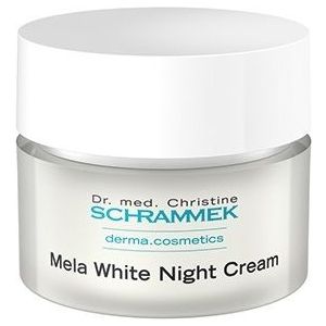 Ch.Schrammek Mela White Night Cream - Nakts krēms ādas toņa izlidzināšanai, 50ml