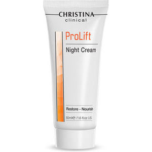 Christina Clinical ProLift Night Cream Restore Nourish – Atjaunojošs barojošs nakts krēms, 50ml