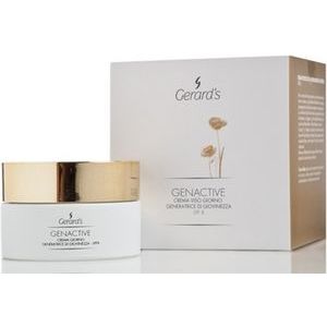 Gerard's Genactive Rejuvenating Day Face Cream - Atjaunojošs dienas sejas krēms SPF8, 50ml