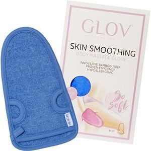GLOV Skin Smoothing Blue - Ādu mīkstinošs masāžas cimdiņš zils