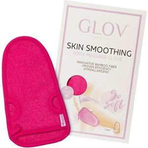 GLOV Skin Smoothing Pink - Ādu mīkstinošs masāžas cimdiņš rozā