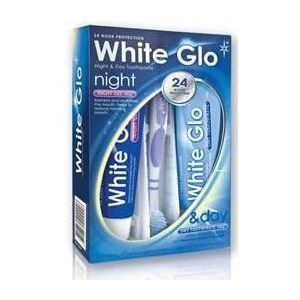 White Glo Night & Day Whitening Toothpaste - Dienas un nakts zobu pasta