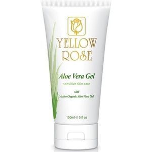 Yellow Rose Aloe Vera Gel - Mitrinoša alvejas gēl-maska sejai un ķermenim , 150ml