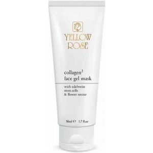 Yellow Rose Collagen Face Gel Mask - Sejas gēlveida Maska ar Kolagēnu, 100ml