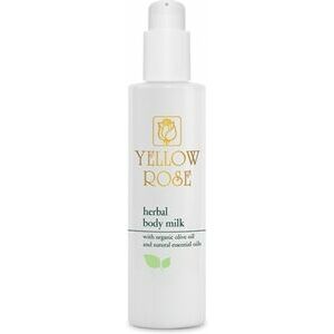Yellow Rose Herbal Body Milk - mitrinošs Eco pieniņš ķermenim ar Citrusu ēterisko eļļu maisījumu, 200ml