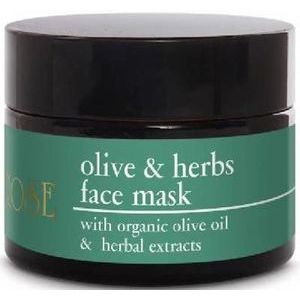 Yellow Rose Olive&Herbs Face Mask - Sejas Maska ar Olīvu un Zāļu ekstraktiem, 50ml