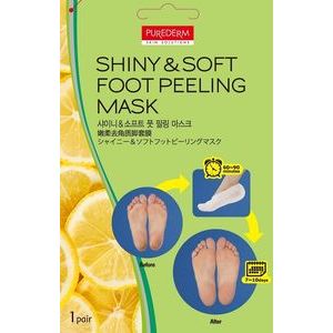 () Purederm Shiny&Soft Foot Peeling Mask - Kāju pīlinga maska maigums un mirdzums