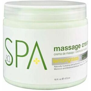 BCL SPA Lemongrass & Green Tea Massage Cream - Массажный крем Лемонграсс и зеленый чай, 450ml