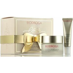 Biodroga Golden Caviar Skincare Set For Dry Skin () - Sejas un acu krēms sausai ādai ar kaviāra ekstraktu, 50ml+15ml