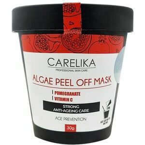CARELIKA Plastificējošā aļģu pulvera maska ar granātābola ekstraktu 30g