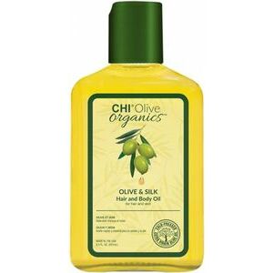 CHI Olive Organics olive and silk hair and body oil (15ml/59ml)