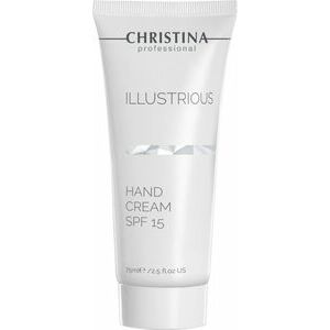 Christina Illustrious Hand Cream SPF 15 - Dienas roku aizsargkrēms ar SPF 15, 75ml