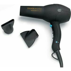 Diva Hairdryer Veloce 3800 Rubberised BLACK - matu fēns