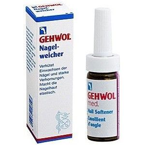 Gehwol med Nail Softener Nagelweicher - Šķīdums ieaugušu nagu, sacietējumu, varžaču mīkstināšanaimed Nail Softener (15ml () /50ml () )
