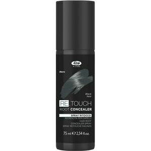 Lisap Re.Touch Root Concealer BLACK - тонирующий спрей для волос ЧЁРНЫЙ, 75ml