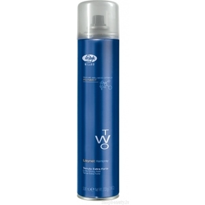 Lisynet Eco Hairspray TWO Extra Strong - Лак очень сильной фиксации без газа для объема 300 ml