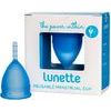 LUNETTE Menstrual Cup, Blue - Menstruālā piltuve, zila