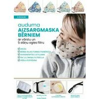 MProfessional Bērnu sejas aizsargmaska ar respirātoru un ogles filtru 1gab.