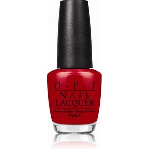 OPI nail lacquer - nagu laka (15ml) - nail polish color  Red Hot Rio (NLA70)
