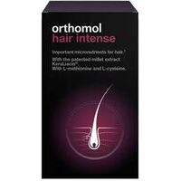 Orthomol HAIR INTENSE Caps N60 - matu veselībai, normālai matu pigmentācijai un enerģijas ieguves vielmaiņai būtiskas uzturvielas