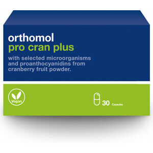 Orthomol Pro Cran Plus N30 - tavai intīmajai labsajūtai