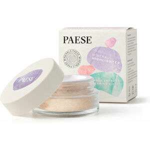 PAESE Mineral highlighter - Minerālais izgaismotājs (color: 500N natural glow), 6g / Mineral Collection