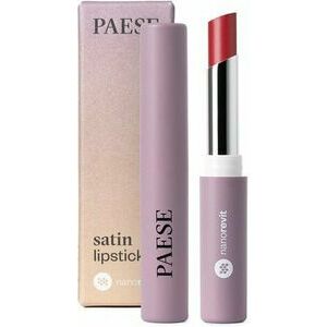 PAESE Satin Lipstick - Помада для губ (color: No 25 Black Cherry), 2,2g / Nanorevit Collection