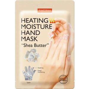 Purederm Heating Moisture Hand Mask Shea Butter - sildošā un mitrinošā roku maska ar šī sviestu ()