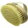 Redecker BIO Curved Dry Skin Brush with cotton Handle - sieta dabīga materiāla pīlinga/masāžas birste ar rokturi