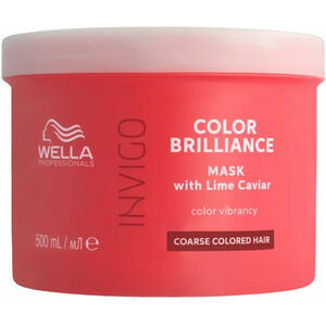 Wella Professionals Invigo Color Brilliance Mask coarse 500 ml - Maska bieziem krāsotiem matiem