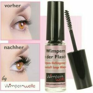 Wimpernwelle Lashes in a bottle (Lash extender black)- garas skropstas 5 sek!